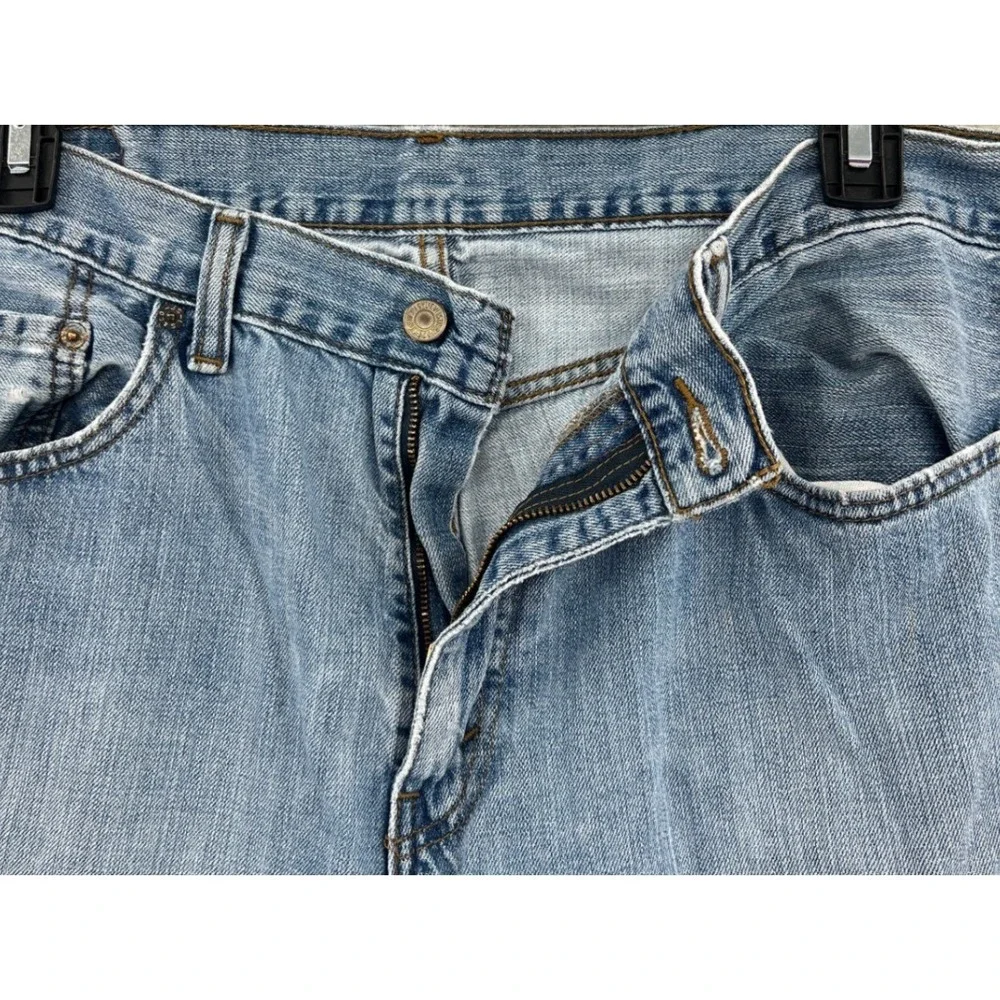 Levi's 559 Relaxed Straight Jeans Mens 36x34‎ Light Wash Denim 90s Y2K Grunge